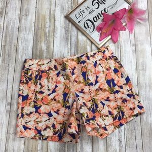 J. CREW FACTORY PRINTED STRETCH CHINO SHORT